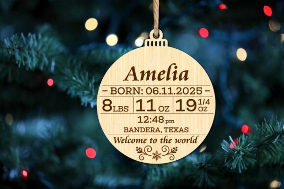 Download Baby's First Christmas Ornament SVG - Christmas ornament svg Collection