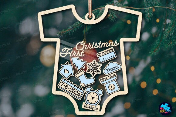 Download Baby's First Christmas Ornament Svg - Christmas ornament svg Collection