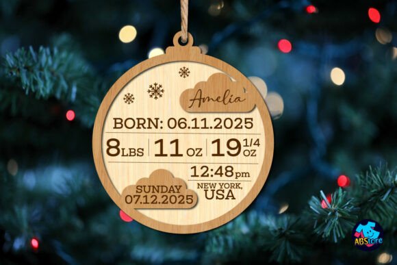 Download Baby's First Christmas Ornament SVG - Christmas ornament svg Collection