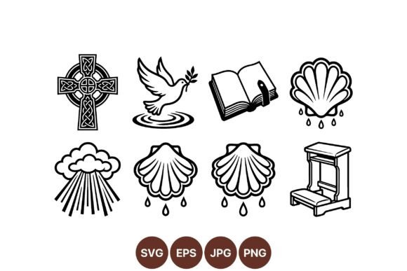 Download Religious Symbol SVG Clipart Pack - Pack Collection