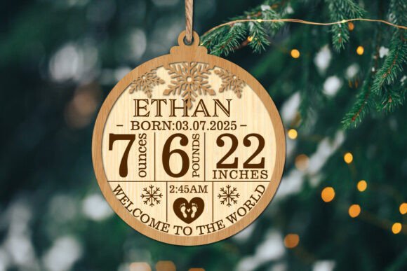 Download Baby's First Christmas Ornament SVG - Christmas ornament svg Collection