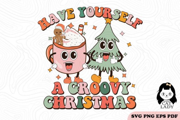 Download Have Yourself a Groovy Christmas SVG PNG - Groovy christmas svg Collection