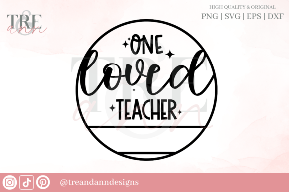 Download One Loved Teacher Christmas Ornament Svg - Christmas ornament svg Collection