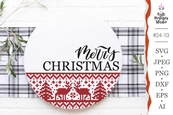 Download Merry Christmas Door Hanger SVG Design - Christmas door hanger svg Collection